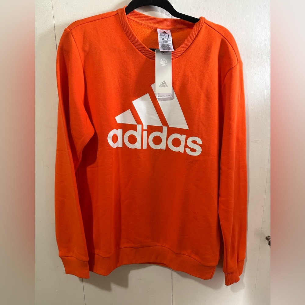 Adidas Orange Crewneck